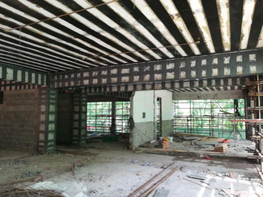 粘钢加固效果的长期监测技术